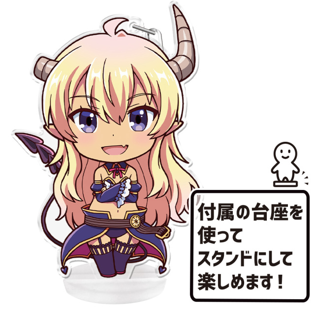 貴重　まかどまぞく アクリルキーホルダー リリス &よりしろ まちカドまぞく ぷにこれ！キーホルダー(スタンド付) リリス