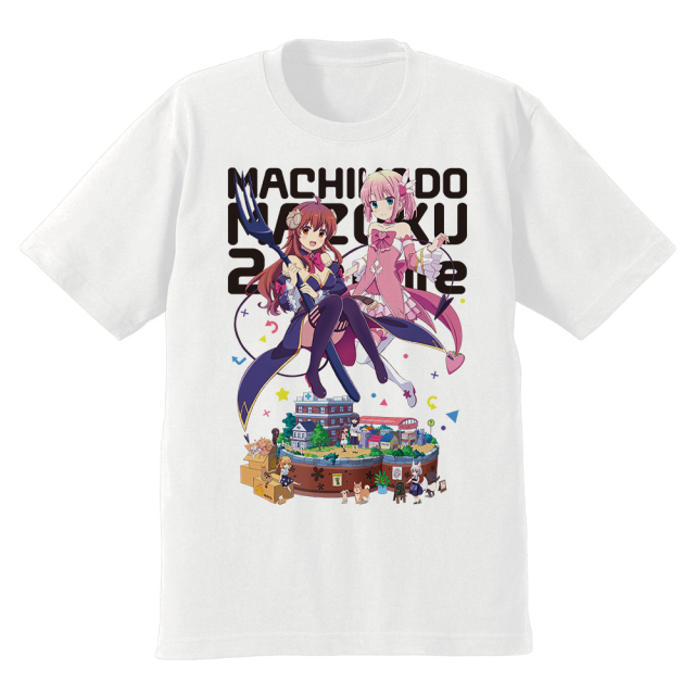 まちカドまぞく 2丁目 Tシャツ［優子＆桃］ XLサイズ