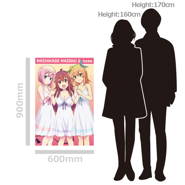 明日ちゃんのセーラー服 原画展 ビッグタオル グッズ紹介 Goods | 博漫画家デビュー15周年記念『明日ちゃんの
