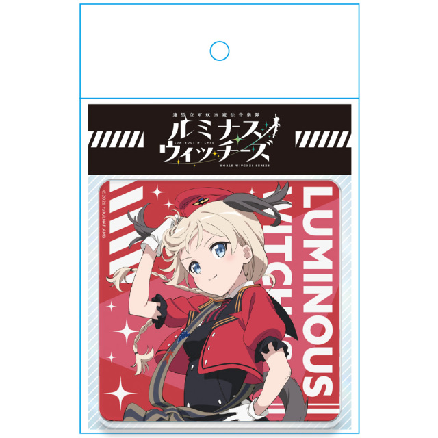 連盟空軍航空魔法音楽隊ルミナスウィッチーズ アクリルコースターC