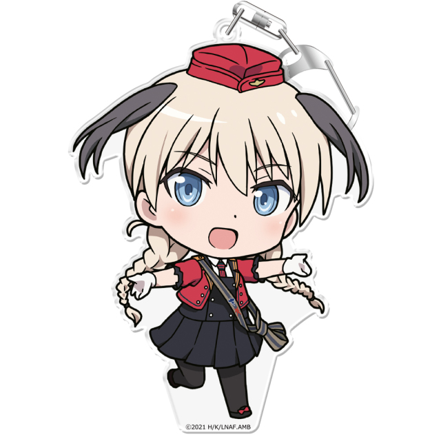 連盟空軍航空魔法音楽隊ルミナスウィッチーズ ぷにこれ！キーホルダー