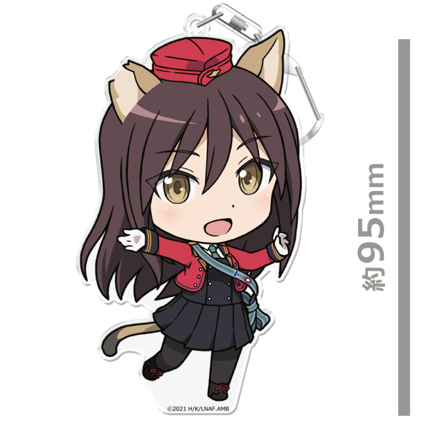 連盟空軍航空魔法音楽隊ルミナスウィッチーズ ぷにこれ！キーホルダー