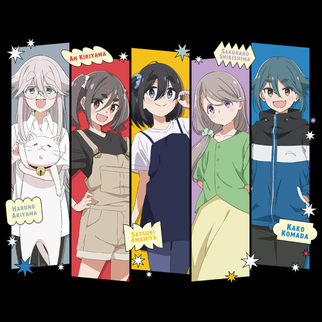 mono Tシャツ さつき、アン、桜子、春乃＆たいしょう、華子 XLサイズ