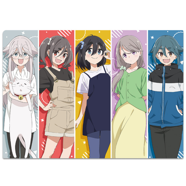 クリアファイル yy mono クリアファイル さつき、アン、桜子、春乃＆たいしょう、華子