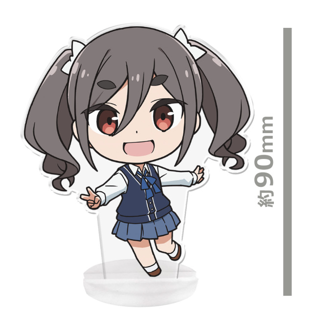 ふふ904545サイドアクリル TVアニメ「mono」 ぷにこれ！アクリルフィギュア(スタンド付) 霧山アン