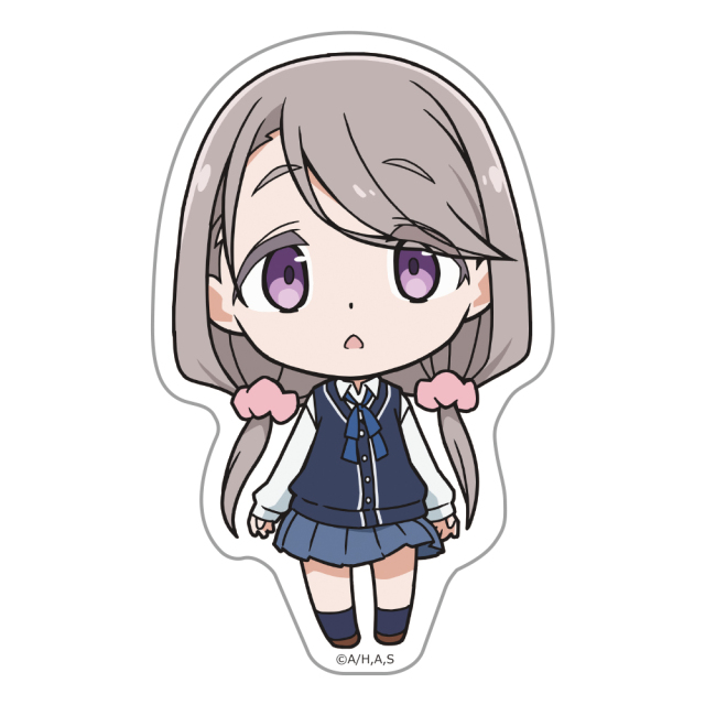 TVアニメ「mono」 ダイカットステッカー 敷島桜子 デフォルメver.