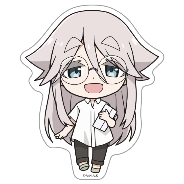 TVアニメ「mono」 ダイカットステッカー 秋山春乃 デフォルメver.
