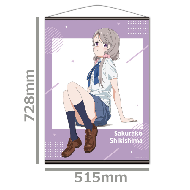 TVアニメ「mono」 B2タペストリー 敷島桜子 vol.2