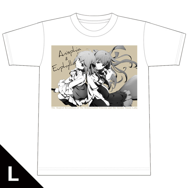 転生王女と天才令嬢の魔法革命 TシャツB［アニスフィア＆ユフィリア］ Lサイズ