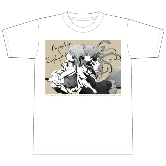 転生王女と天才令嬢の魔法革命フェイスタオル Tシャツ ユフィリア・マゼンタ 転生王女と天才令嬢の魔法革命フェイスタオル Tシャツ
