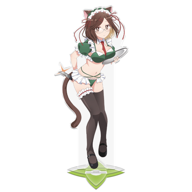 忍者と殺し屋のふたりぐらし アクリルキャラスタンド 古賀このは 猫耳水着メイドver.【描き下ろし】