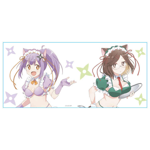 忍者と殺し屋のふたりぐらし マグカップ さとこ&このは 猫耳水着メイド