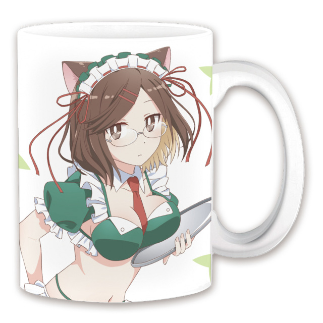 忍者と殺し屋のふたりぐらし マグカップ さとこ&このは 猫耳水着メイド