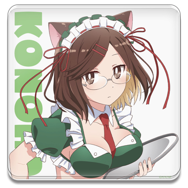 忍者と殺し屋のふたりぐらし アクリルコースター (スタンド付) 古賀