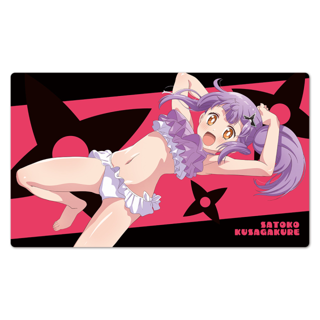 忍者と殺し屋のふたりぐらし キャラクターラバーマット 草隠さとこ 水着ver.