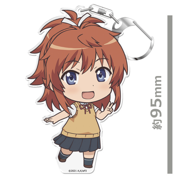 のんのんびより のんすとっぷ ぷにこれ！キーホルダー(スタンド付