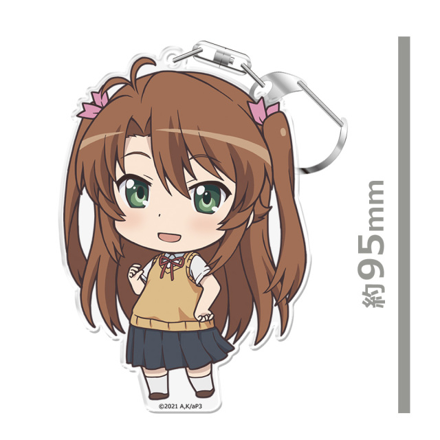 のんのんびより のんすとっぷ ぷにこれ！キーホルダー(スタンド付