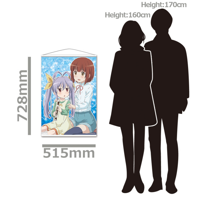 のんのんびより のんすとっぷ B2タペストリーB［れんげ＆あかね］