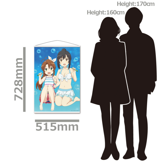 のんのんびより のんすとっぷ B2タペストリーC［蛍＆小鞠］