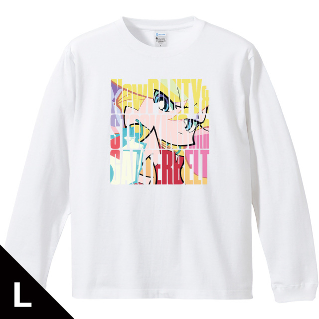 New PANTY & STOCKING with GARTERBELT リブ付ロングスリーブTシャツ パンティ Lサイズ