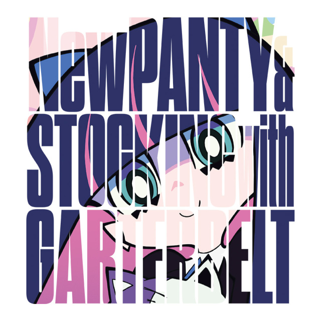 New PANTY & STOCKING with GARTERBELT リブ付ロングスリーブTシャツ