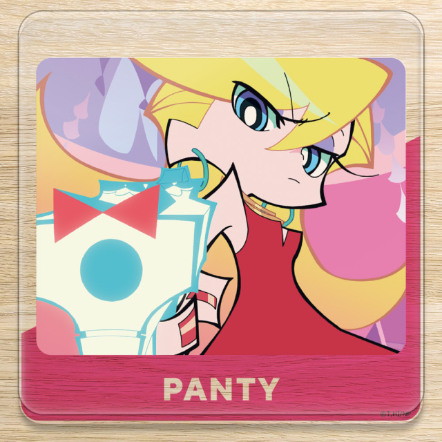 New PANTY & STOCKING　コラボコースター New PANTY & STOCKING with GARTERBELT」アクリルコースター