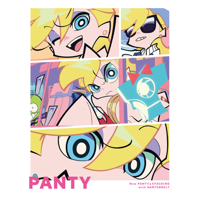 NEW PANTY ＆ STOCKING Tシャツ グッズ-Tシャツ】New PANTY & STOCKING with GARTERBELT Tシャツ