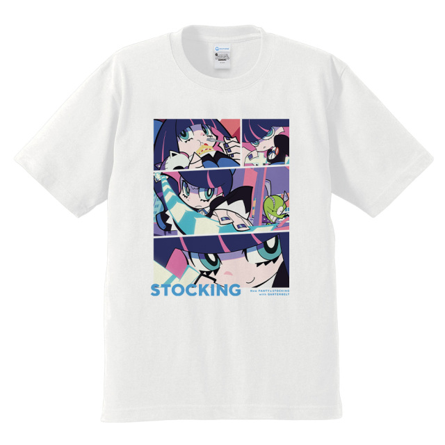 New パンティ&ストッキングwithガーターベルト Tシャツ XLサイズ New PANTY & STOCKING with GARTERBELT Tシャツ ストッキング XLサイズ