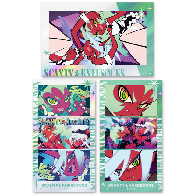 New PANTY & STOCKING with GARTERBELT サムネイルキラステッカーセット スキャンティ&ニーソックス