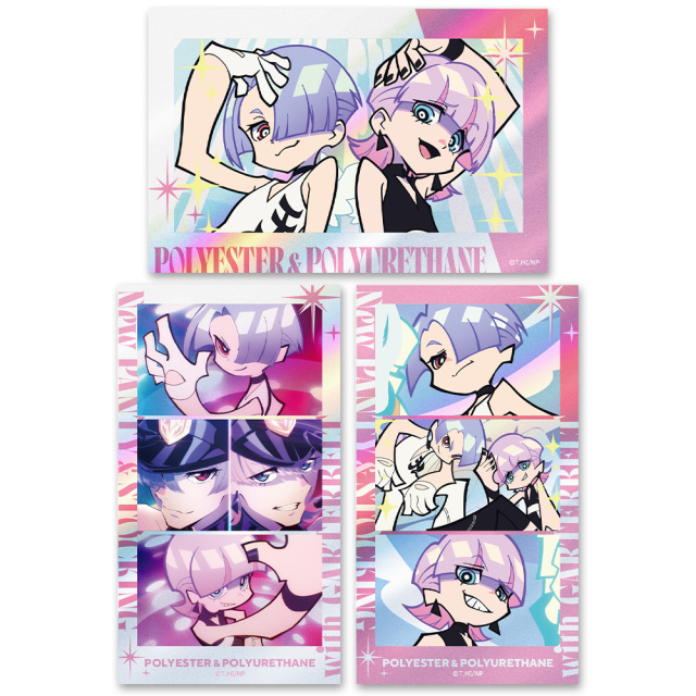 New PANTY & STOCKING with GARTERBELT サムネイルキラステッカーセット ポリエステル&ポリウレタン