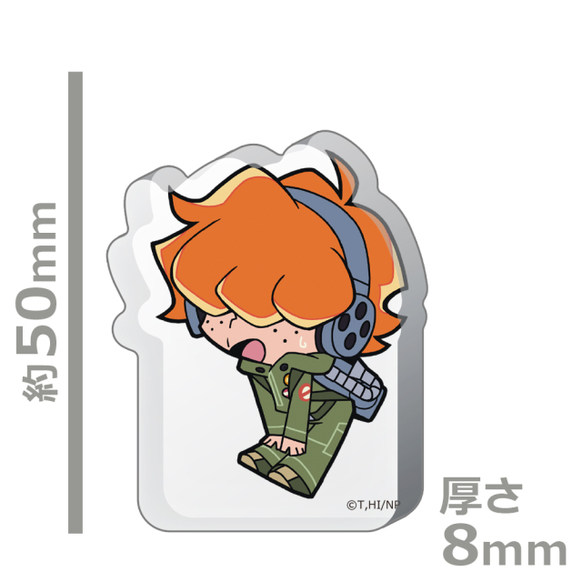 New PANTY & STOCKING with GARTERBELT つんぴっつ厚みアクリル