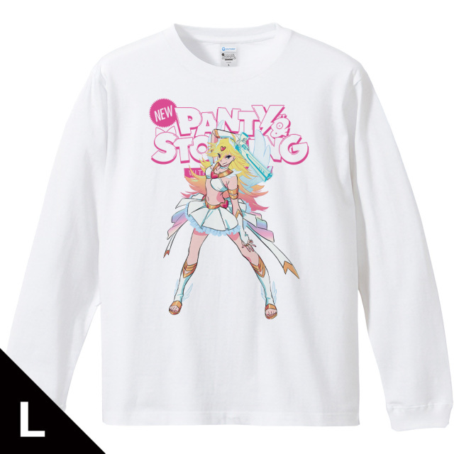 New PANTY & STOCKING with GARTERBELT リブ付ロングスリーブTシャツ パンティ リアル等身ver. Lサイズ