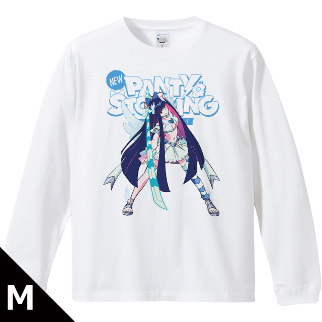 New PANTY & STOCKING with GARTERBELT リブ付ロングスリーブTシャツ ストッキング リアル等身ver. Mサイズ