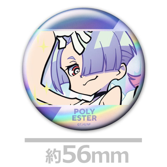 New PANTY & STOCKING with GARTERBELT ホログラム缶バッジ2個セット