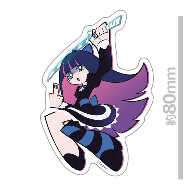 New PANTY & STOCKING with GARTERBELT ダイカットステッカー