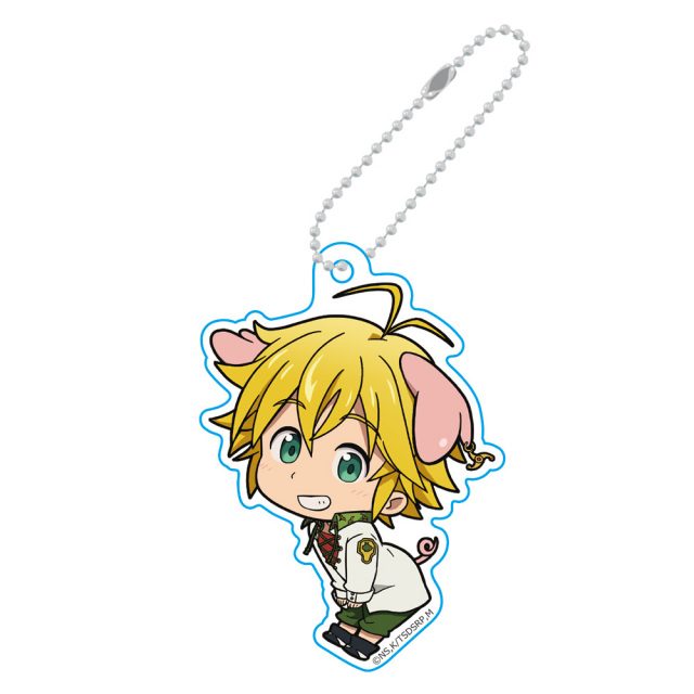 七つの大罪 戒めの復活 みみしっぽキーホルダー 1pcs