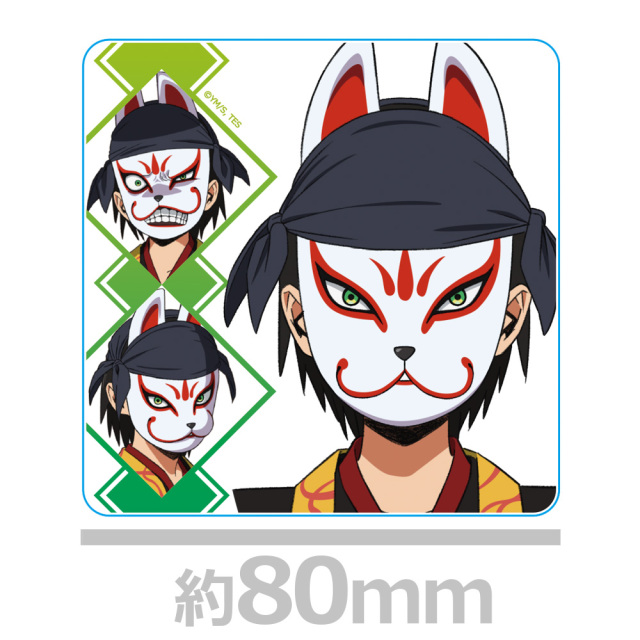 逃げ上手の若君 アクリルコースター 風間玄蕃