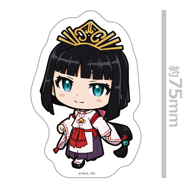 逃げ上手の若君 ついてっくダイカットステッカー 雫