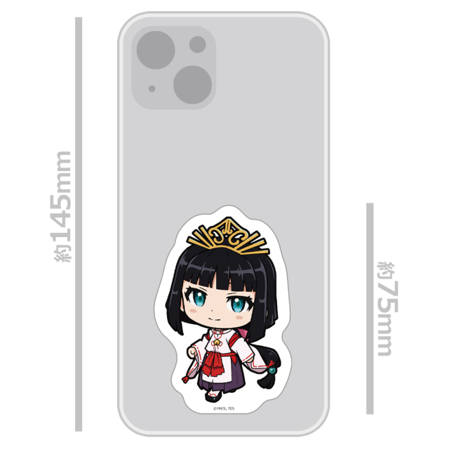 逃げ上手の若君 ついてっくダイカットステッカー 雫