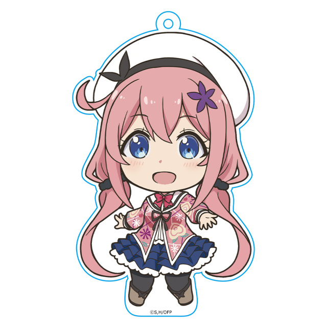 おちこぼれフルーツタルト ぷにこれ キーホルダー スタンド付 桜 衣乃