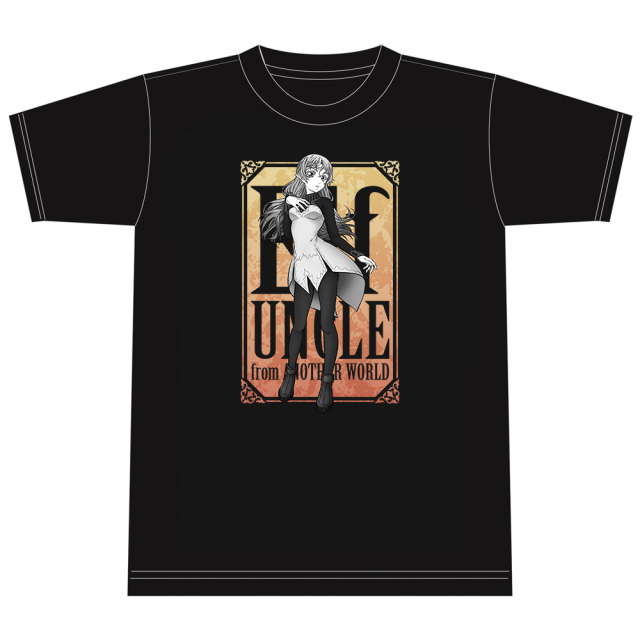 日本未入荷エルフリック・エデンのぼやけた漫画プリントTシャツ 異世界おじさん TシャツA［エルフ］ Lサイズ