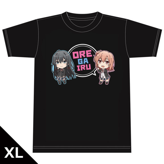 やはり俺の青春ラブコメはまちがっている。完 Tシャツ［雪乃＆結衣］ XLサイズ