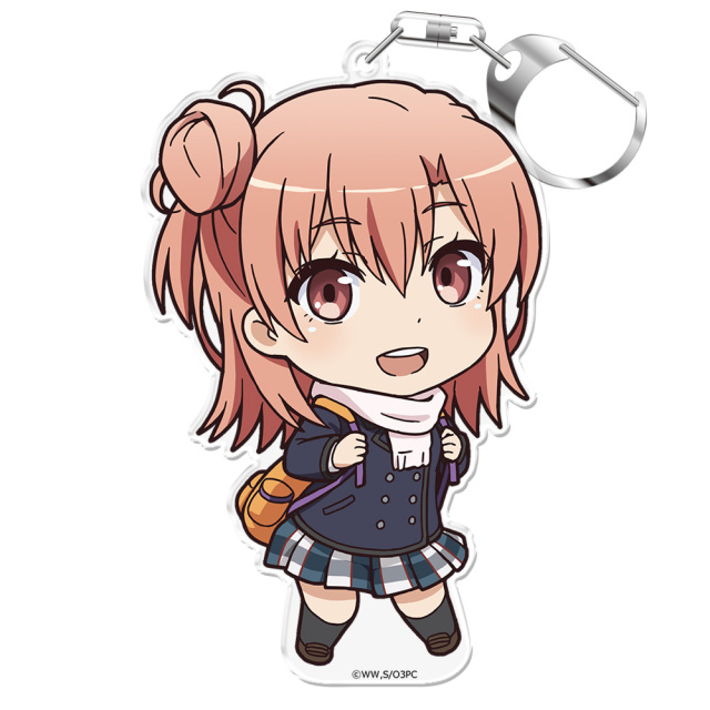 新品未開封 やはり俺の青春ラブコメはまちがっている。　結衣　グッズ　キーホルダー やはり俺の青春ラブコメはまちがっている デカキーホルダー 由比