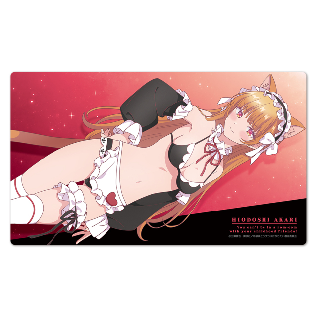 幼馴染とはラブコメにならない キャラクターラバーマット 火威 灯 猫耳水着メイドver.【描き下ろし】