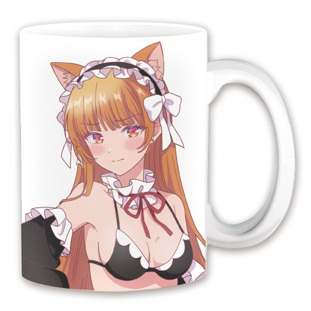 幼馴染とはラブコメにならない マグカップ 汐＆灯 猫耳水着メイドver
