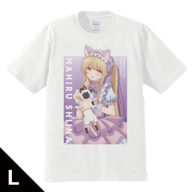お隣の天使様にいつの間にか駄目人間にされていた件2 Tシャツ 椎名真昼 猫耳ロリィタファッションver. Lサイズ