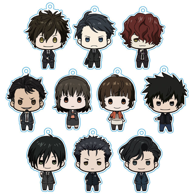 Psycho Pass サイコパス ３ ちゅるキャラぷらす キーチェーン Box