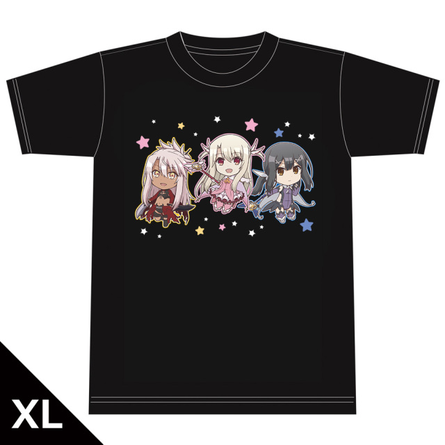 Fate/kaleid liner Prisma☆Illya プリズマ☆ファンタズム Ｔシャツ［イリヤ&美遊&クロエ］ XLサイズ