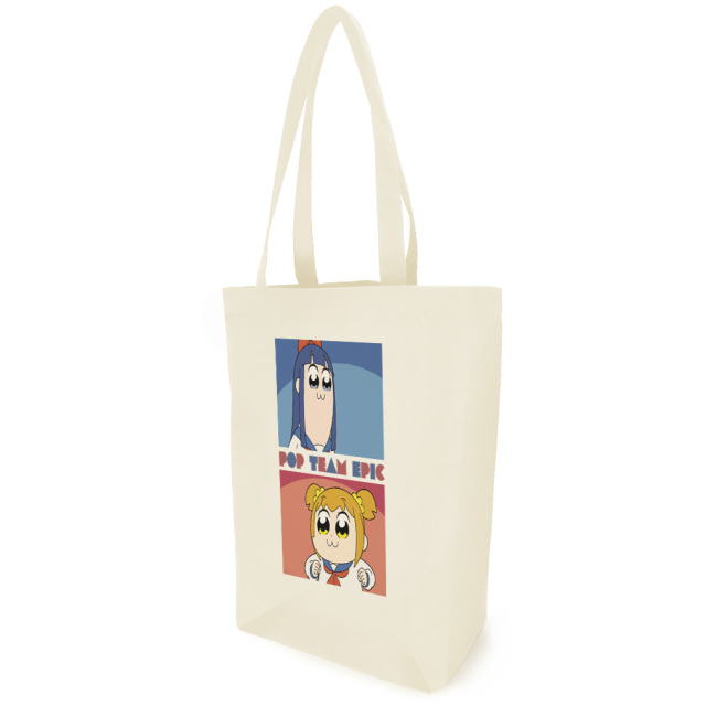 ポプテピピック　サンリオキャラクターズ　トートバッグ　非売品　みんなのたあ坊 ポプテピピック』×“サンリオ”コラボアイテムが本日（8/13）より
