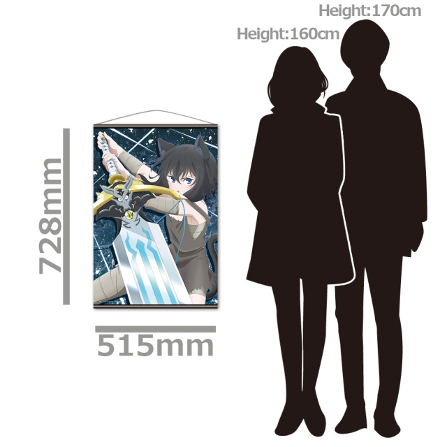 転生したら剣でした B2タペストリーA［師匠＆フラン］